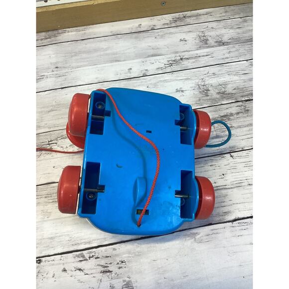 Fisher Price Telephone Chatter Phone Pull Toy with Moving Eyes - Picture 2 of 2